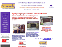 Tablet Screenshot of garage-door-automation.co.uk
